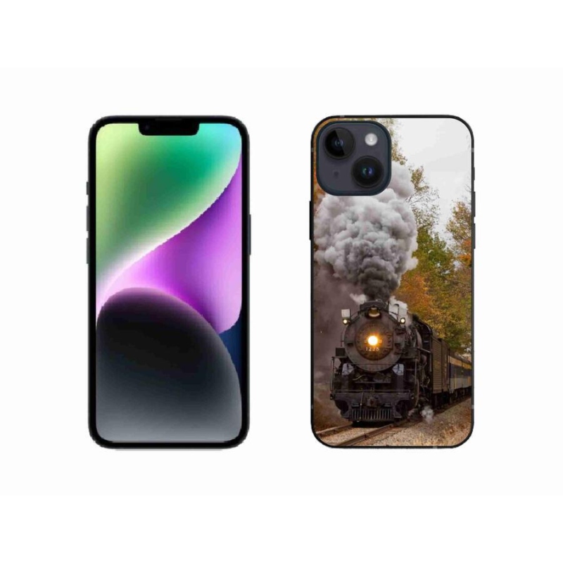 Gélový kryt mmCase na mobil iPhone 14 - vlak 1