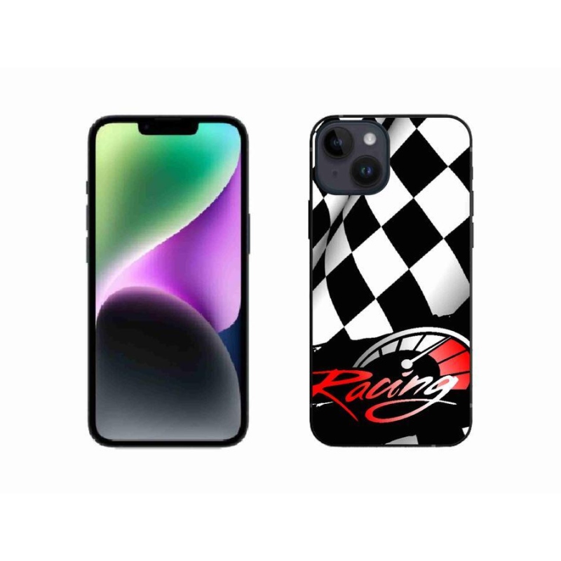 Gélový kryt mmCase na mobil iPhone 14 - pretekanie