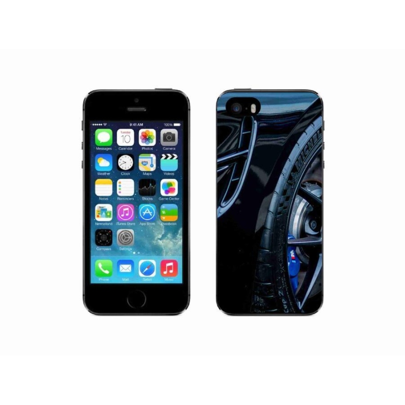 Gélový kryt mmCase na mobil iPhone 5 / 5s - auto 2