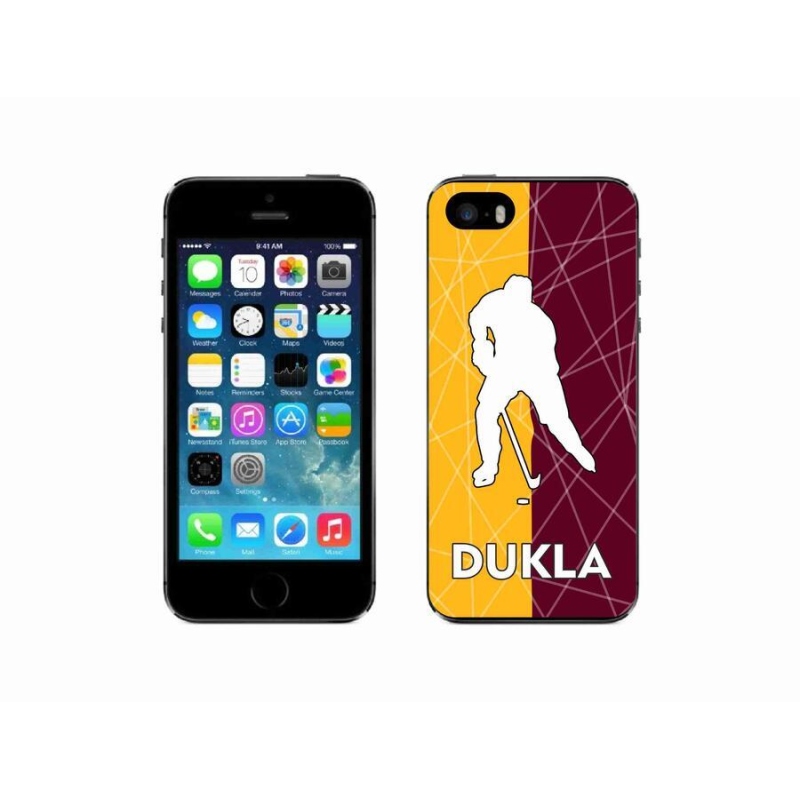 Gélový kryt mmCase na mobil iPhone 5 / 5s - Dukla