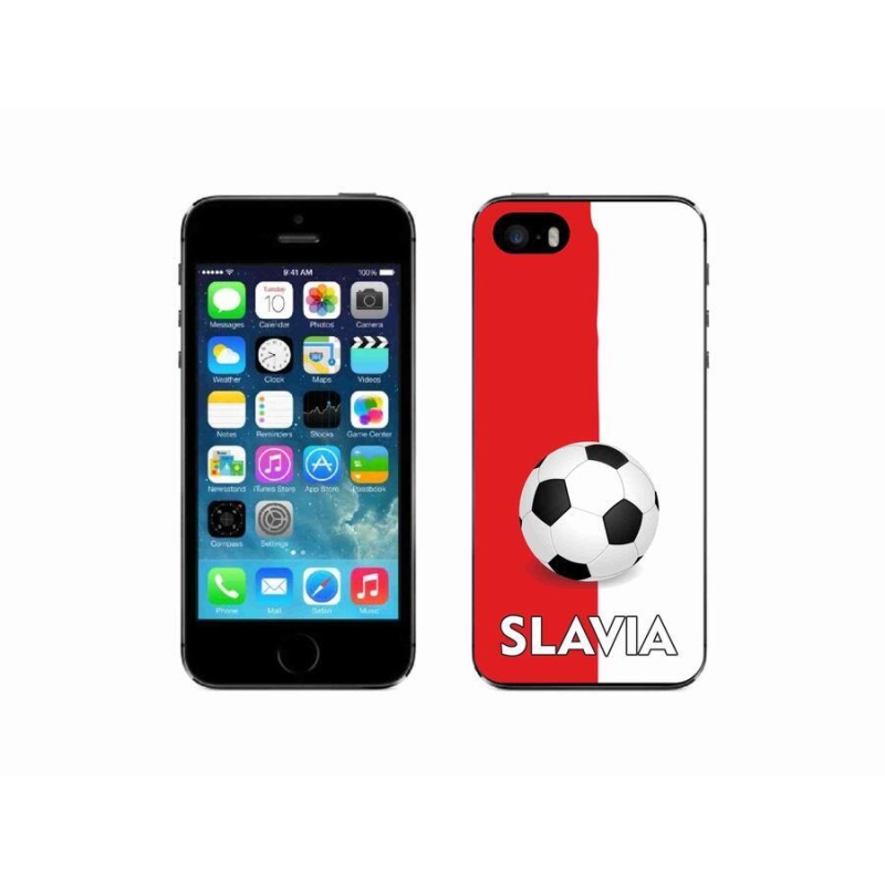 Gélový kryt mmCase na mobil iPhone 5 / 5s - futbal 2