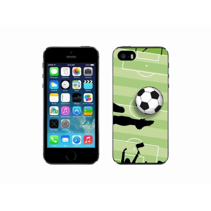 Gélový kryt mmCase na mobil iPhone 5 / 5s - futbal 3