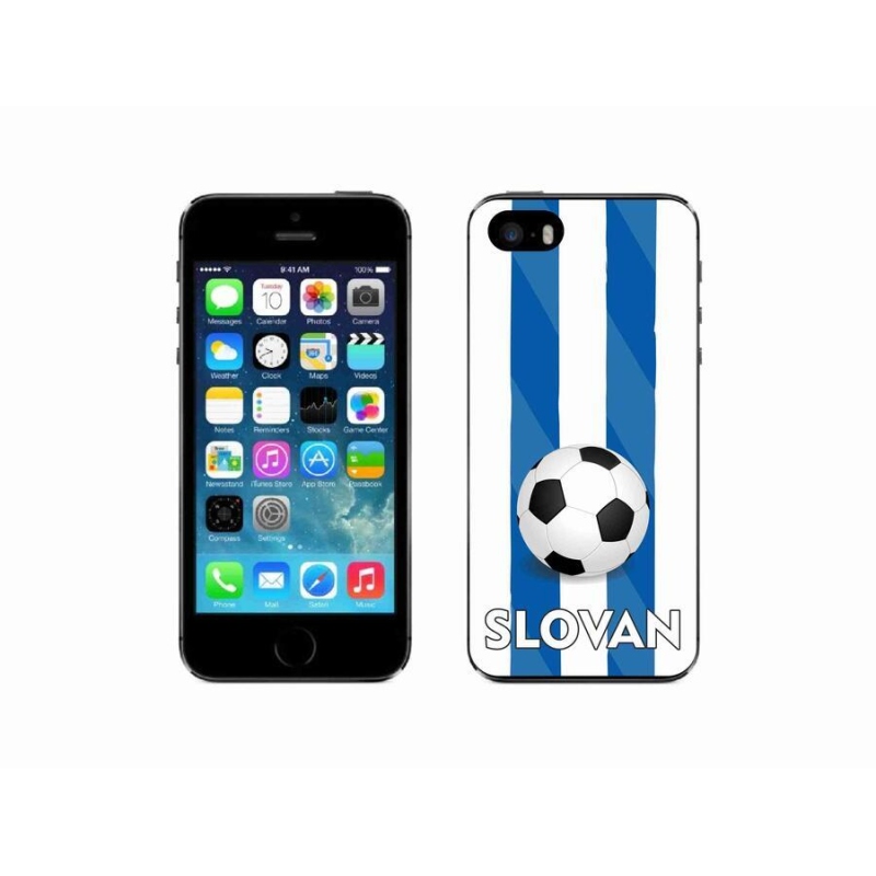 Gélový kryt mmCase na mobil iPhone 5 / 5s - Slovan