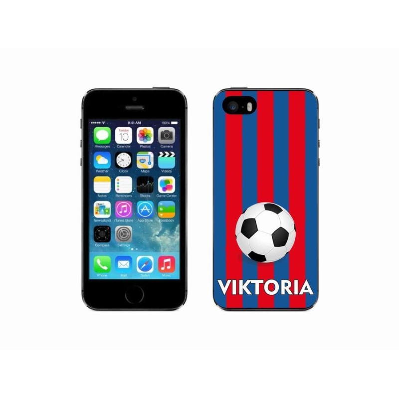 Gélový kryt mmCase na mobil iPhone 5 / 5s - Viktoria