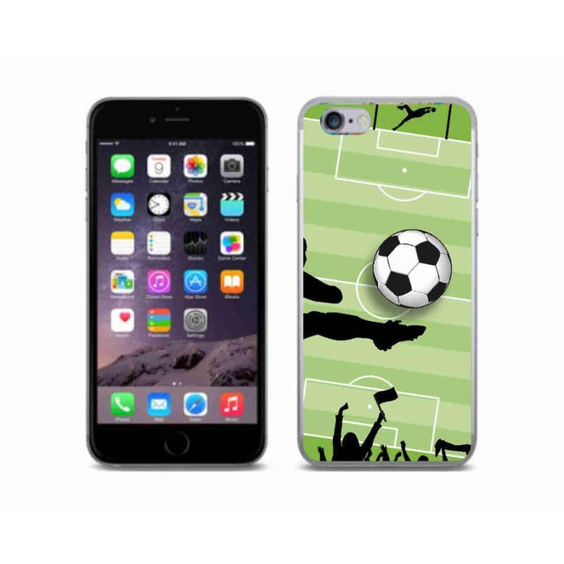 Gélový kryt mmCase na mobil iPhone 6 / 6S - futbal 3