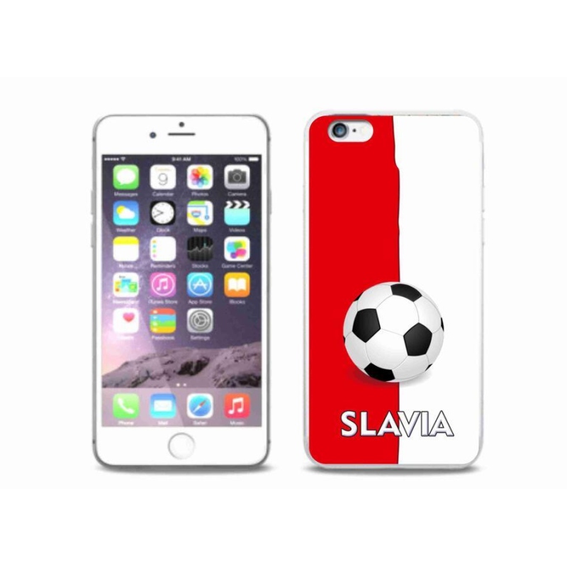 Gélový kryt mmCase na mobil iPhone 6 / 6S Plus - futbal 2