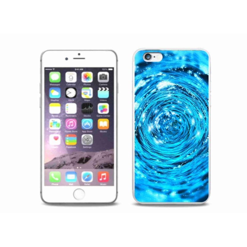 Gélový kryt mmCase na mobil iPhone 6 / 6S Plus - vodný vír