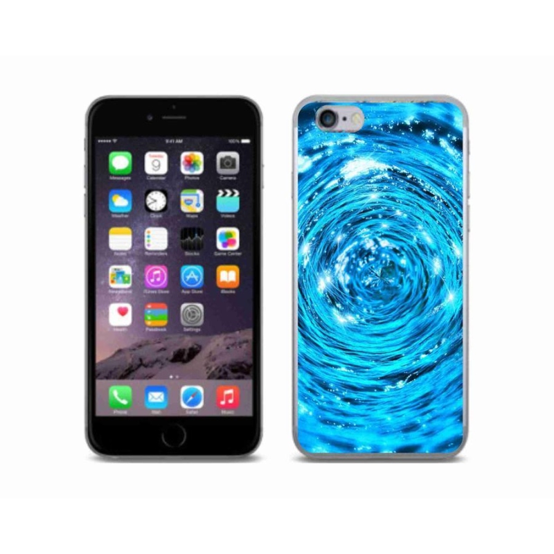 Gélový kryt mmCase na mobil iPhone 6 / 6S - vodný vír