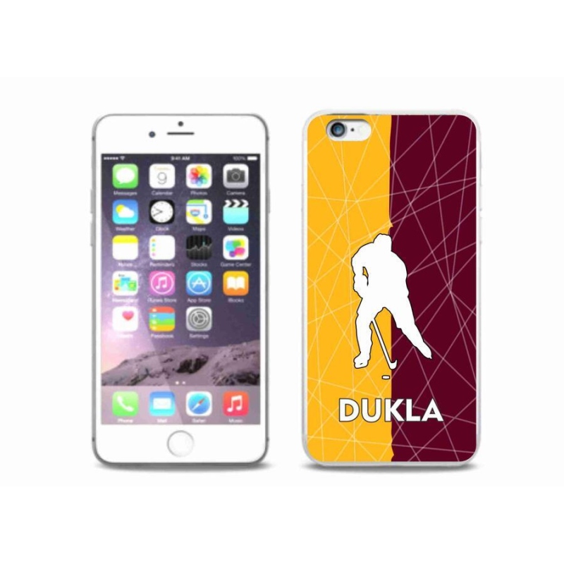 Gélový kryt mmCase na mobil iPhone 6 Plus / 6S Plus - Dukla