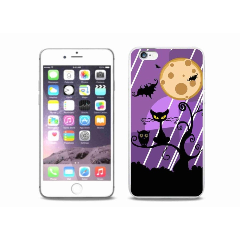 Gélový kryt mmCase na mobil iPhone 6 Plus / 6S Plus - halloween