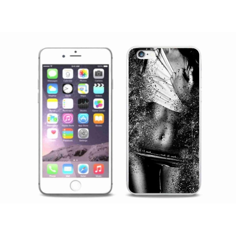 Gélový kryt mmCase na mobil iPhone 6 Plus / 6S Plus - sexy žena 1