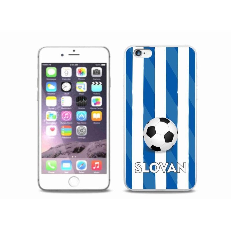 Gélový kryt mmCase na mobil iPhone 6 Plus / 6S Plus - Slovan