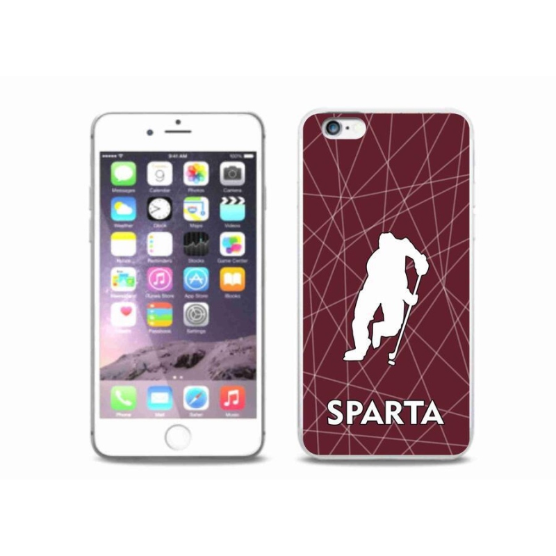 Gélový kryt mmCase na mobil iPhone 6 Plus / 6S Plus - Sparta