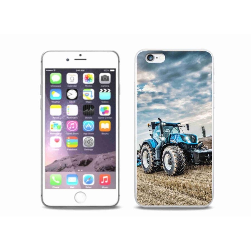 Gélový kryt mmCase na mobil iPhone 6 Plus/6S Plus - traktor 2