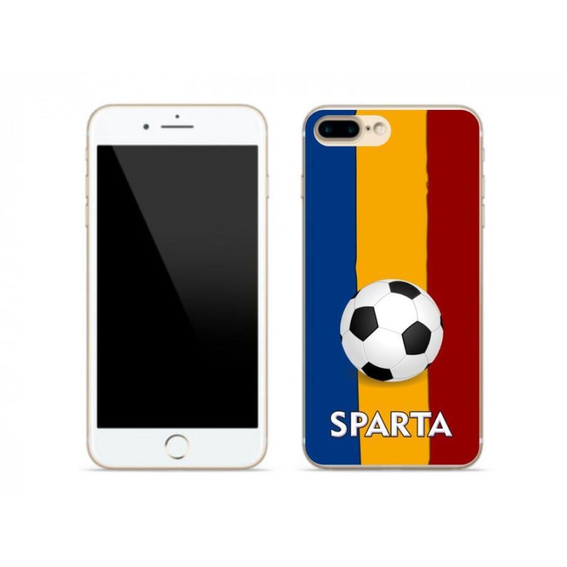 Gélový kryt mmCase na mobil iPhone 7 Plus - futbal 1