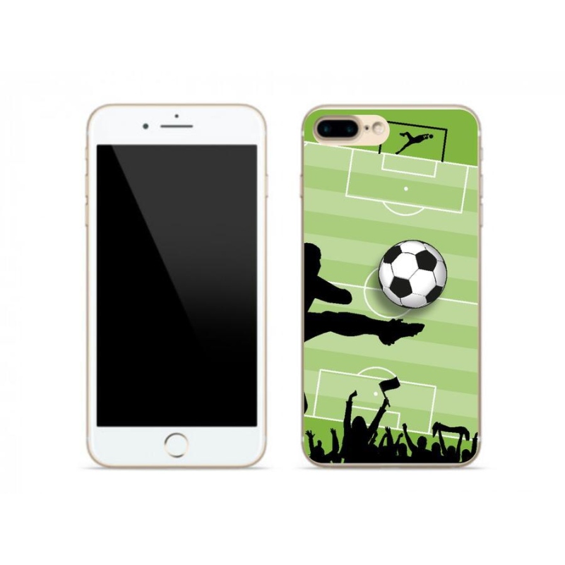 Gélový kryt mmCase na mobil iPhone 7 Plus - futbal 3