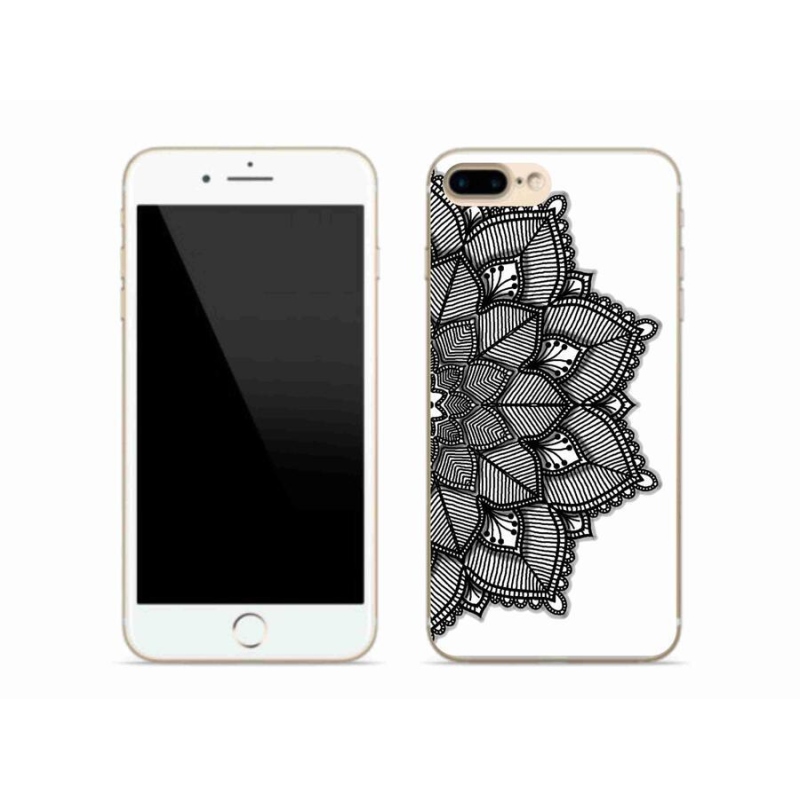 Gélový kryt mmCase na mobil iPhone 7 Plus - mandala