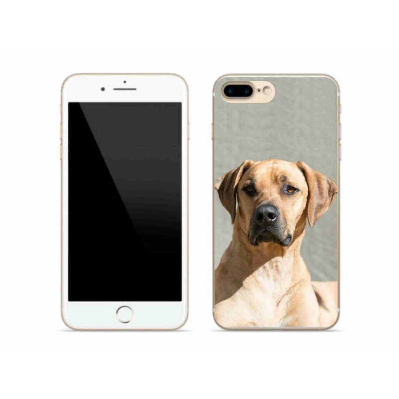 Gélový kryt mmCase na mobil iPhone 7 Plus - ridgeback