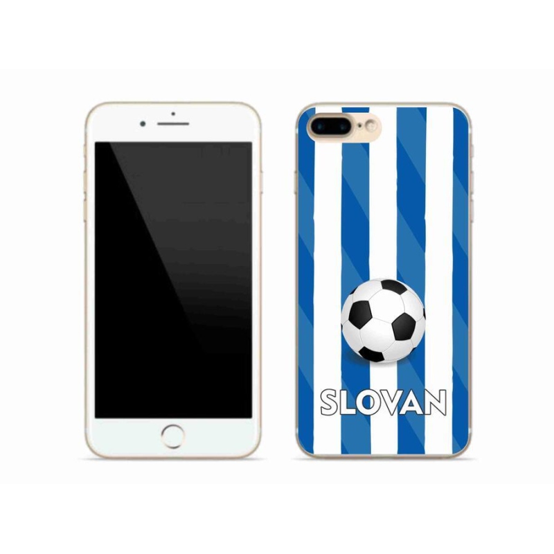 Gélový kryt mmCase na mobil iPhone 7 Plus - Slovan