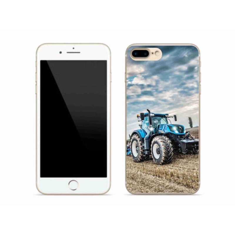 Gélový kryt mmCase na mobil iPhone 7 Plus - traktor 2