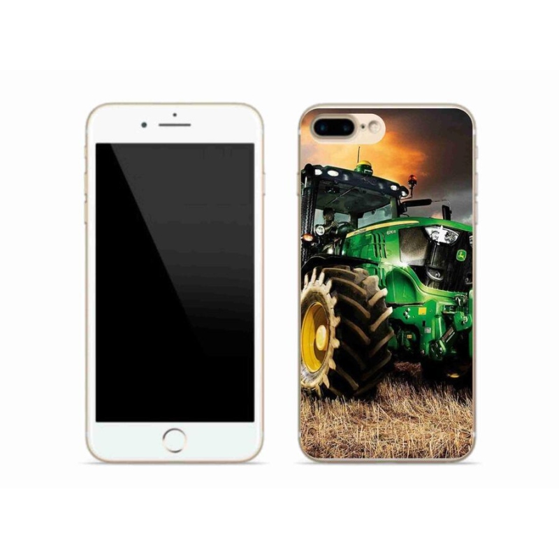 Gélový kryt mmCase na mobil iPhone 7 Plus - traktor