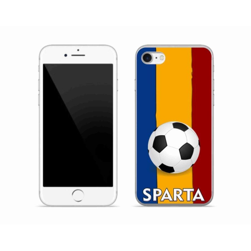 Gélový kryt mmCase na mobil iPhone 8 - futbal 1