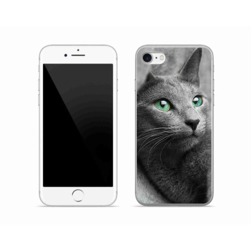 Gélový kryt mmCase na mobil iPhone 8 - mačka 2