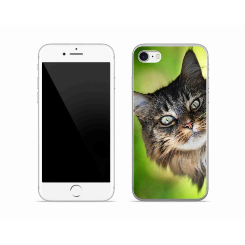 Gélový kryt mmCase na mobil iPhone 8 - mačka 3