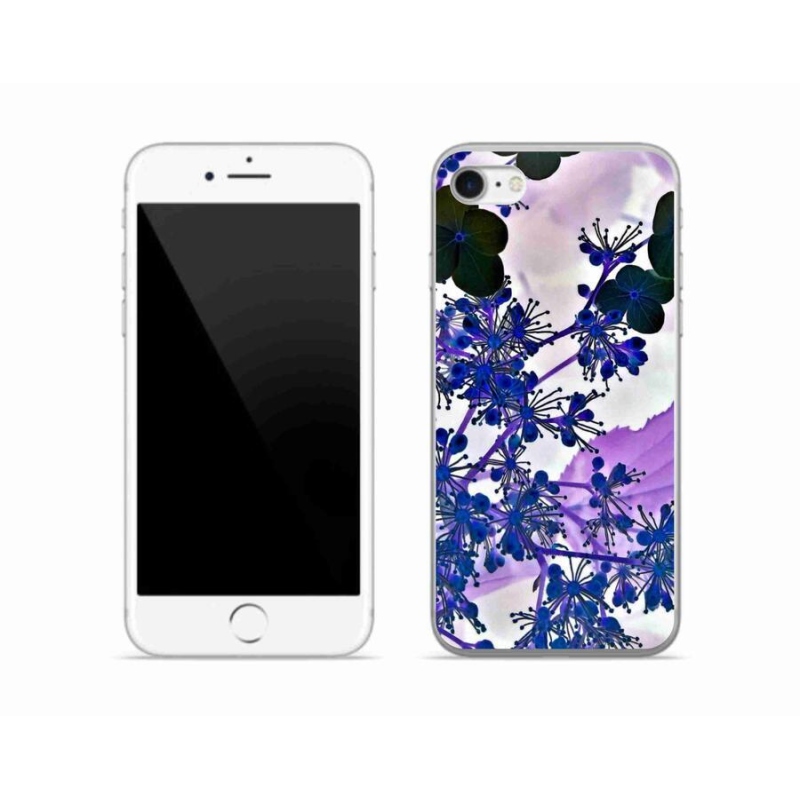 Gélový kryt mmCase na mobil iPhone 8 - kvet hortenzie
