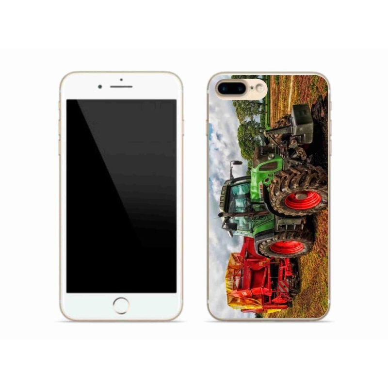 Gélový kryt mmCase na mobil iPhone 8 Plus - traktor 4