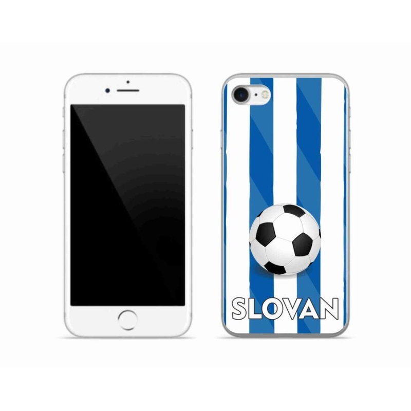Gélový kryt mmCase na mobil iPhone 8 - Slovan