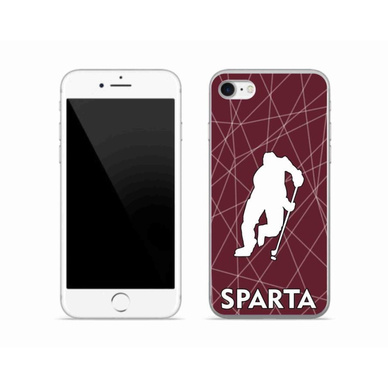 Gélový kryt mmCase na mobil iPhone 8 - Sparta