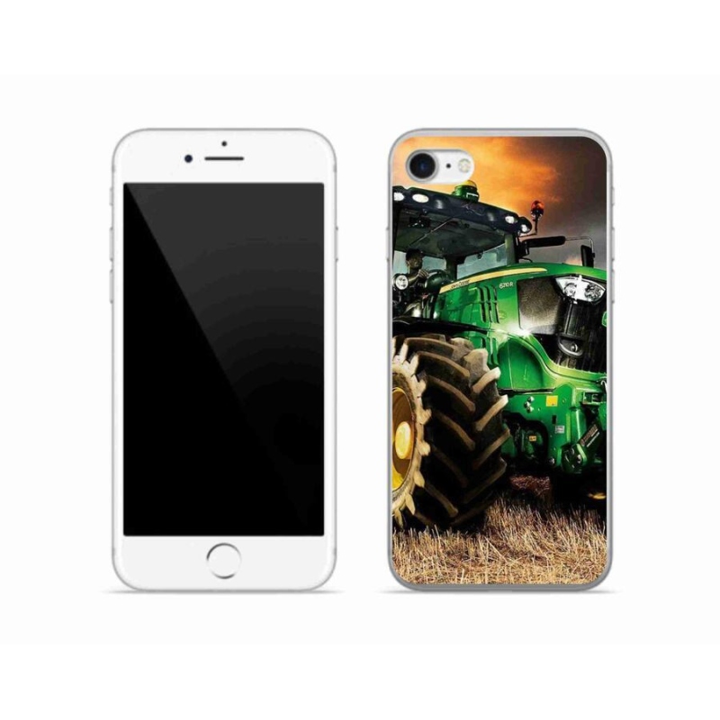 Gélový kryt mmCase na mobil iPhone 8 - traktor