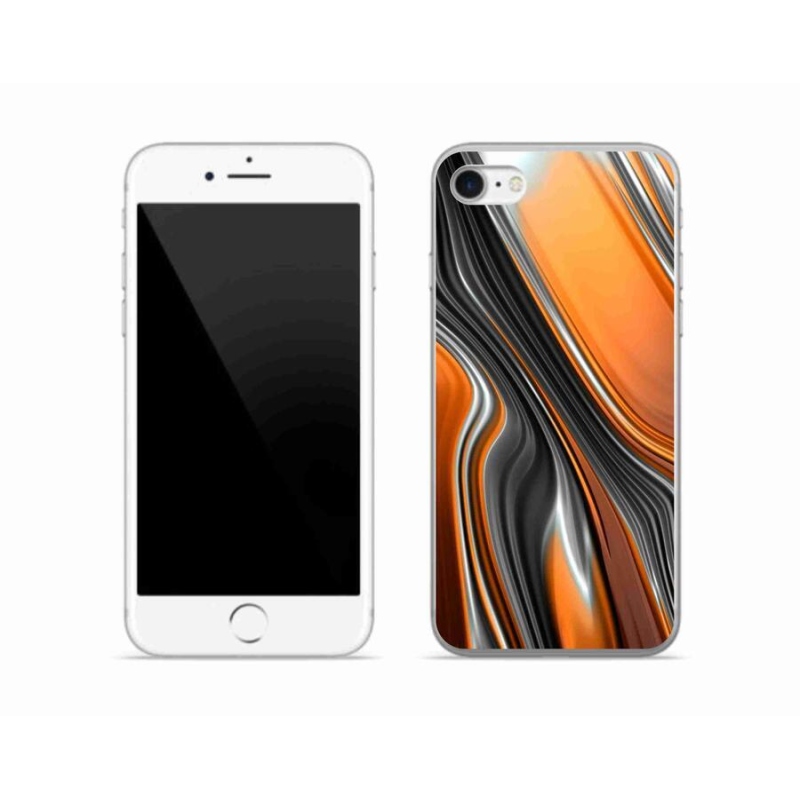 Gélový kryt mmCase na mobil iPhone SE (2020) - abstrakt 3