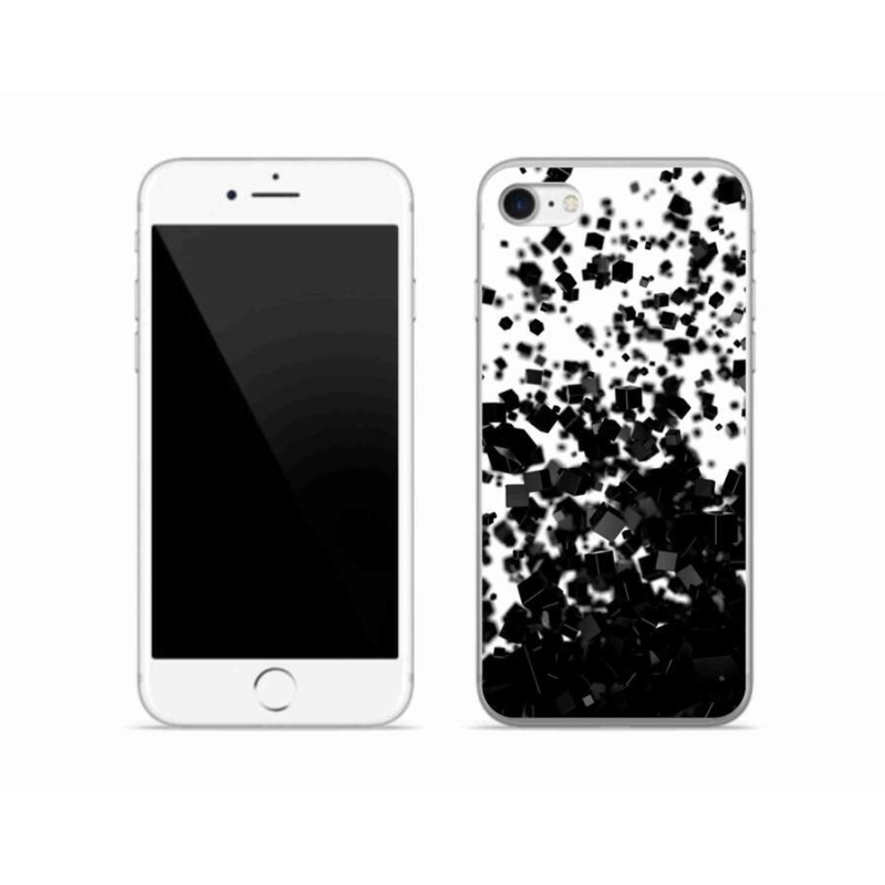 Gélový kryt mmCase na mobil iPhone SE (2020) - abstraktné vzor 1