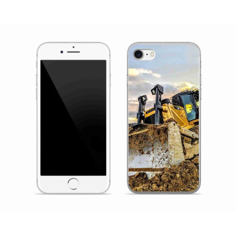Gélový kryt mmCase na mobil iPhone SE (2020) - bager