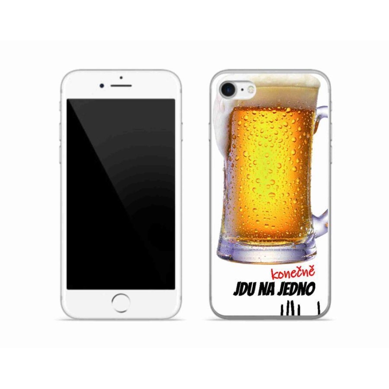 Gélový kryt mmCase na mobil iPhone SE (2020) - idem na jedno