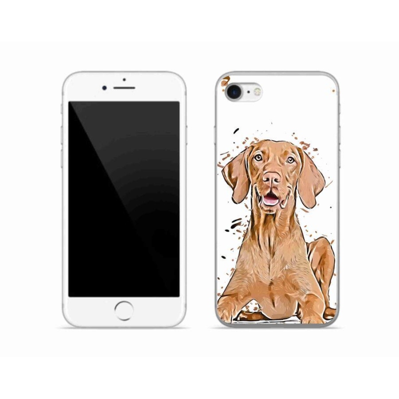 Gélový kryt mmCase na mobil iPhone SE (2020) - maďar