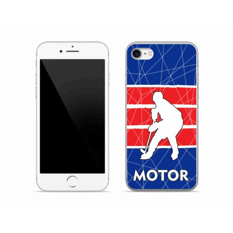 Gélový kryt mmCase na mobil iPhone SE (2020) - Motor