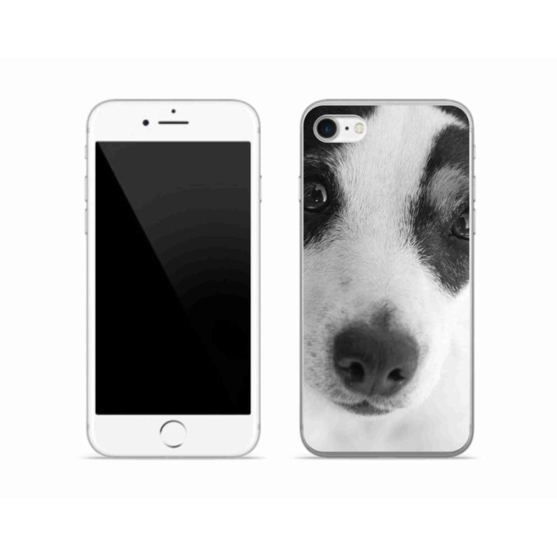 Gélový kryt mmCase na mobil iPhone SE (2020) - pes