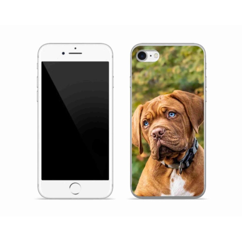 Gélový kryt mmCase na mobil iPhone SE (2020) - šteňa