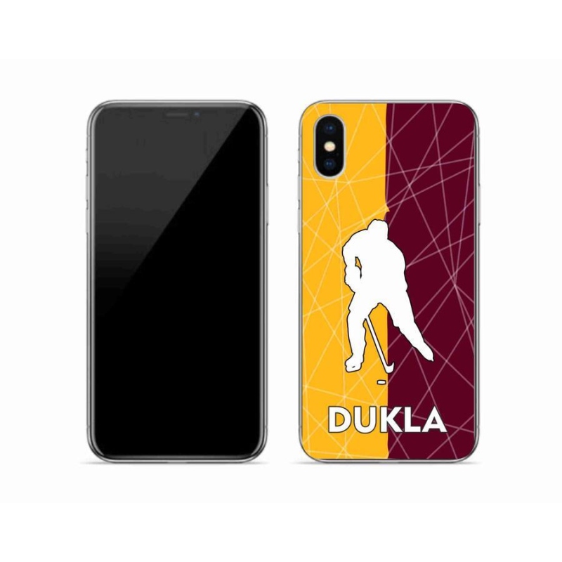 Gélový kryt mmCase na mobil iPhone X - Dukla