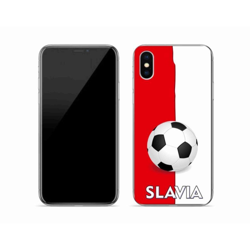 Gélový kryt mmCase na mobil iPhone X - futbal 2