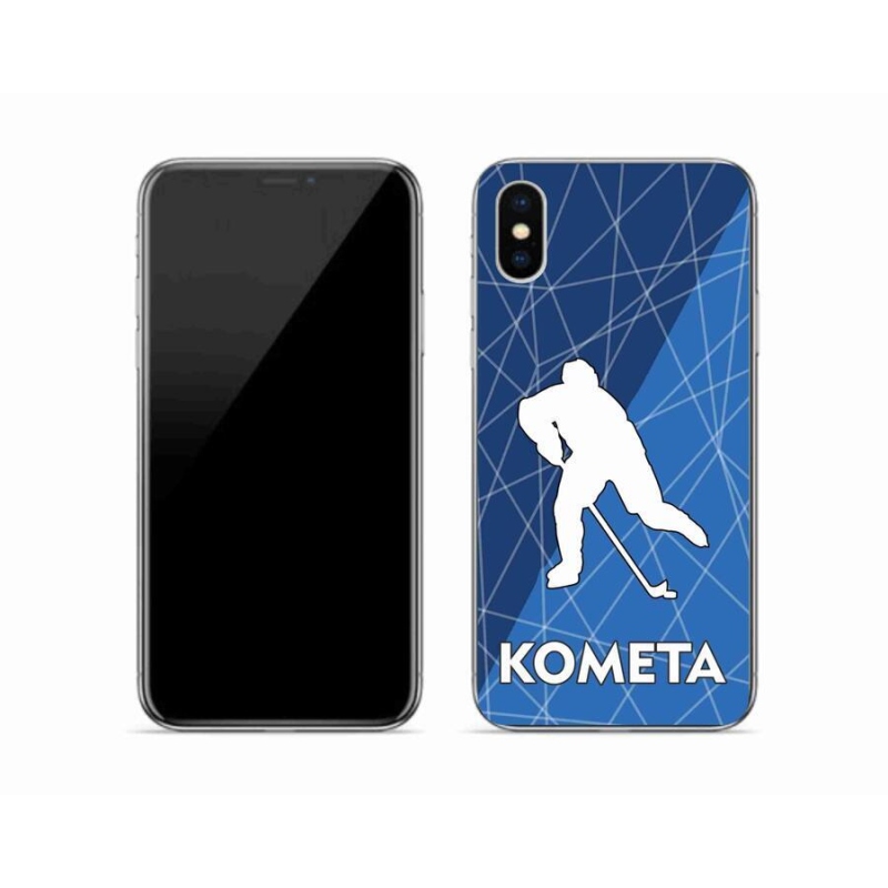 Gélový kryt mmCase na mobil iPhone X - Kometa