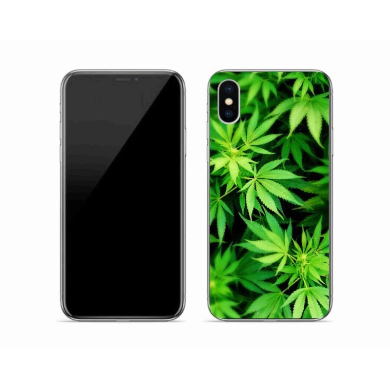 Gélový kryt mmCase na mobil iPhone X - konope 3