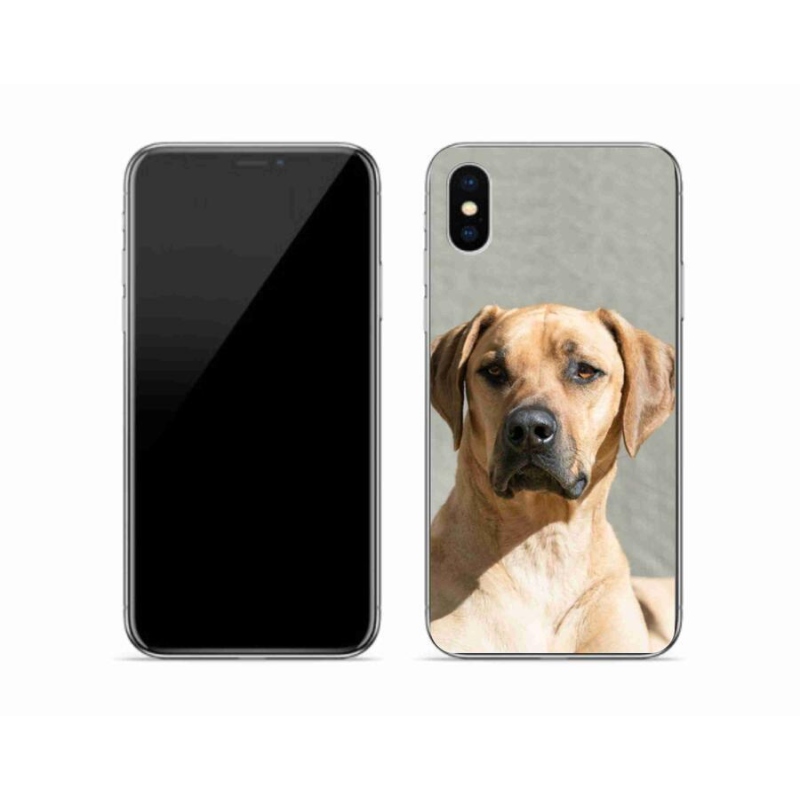 Gélový kryt mmCase na mobil iPhone X - ridgeback