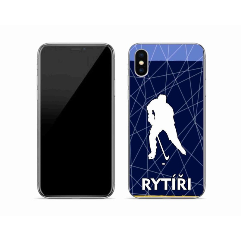 Gélový kryt mmCase na mobil iPhone X - Rytieri