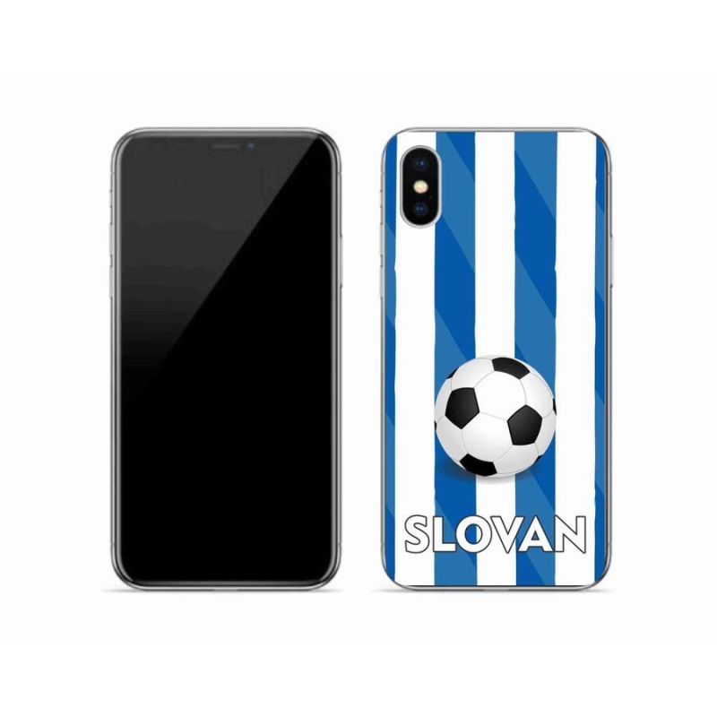 Gélový kryt mmCase na mobil iPhone X - Slovan