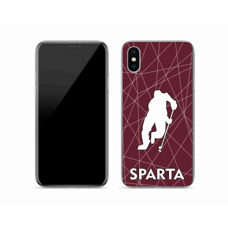 Gélový kryt mmCase na mobil iPhone X - Sparta