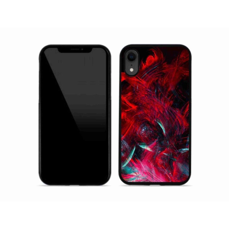 Gélový kryt mmCase na mobil iPhone XR - abstrakt 16